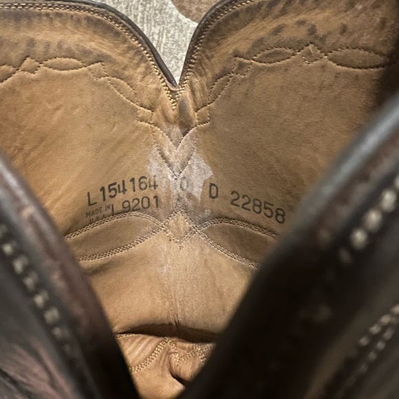 Blue October frontman Justin Furstenfeld’s signed boots - Picture 4 of 5